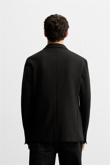 BLAZER SLIM FIT CONFORT - Noir de Zara - Image 2