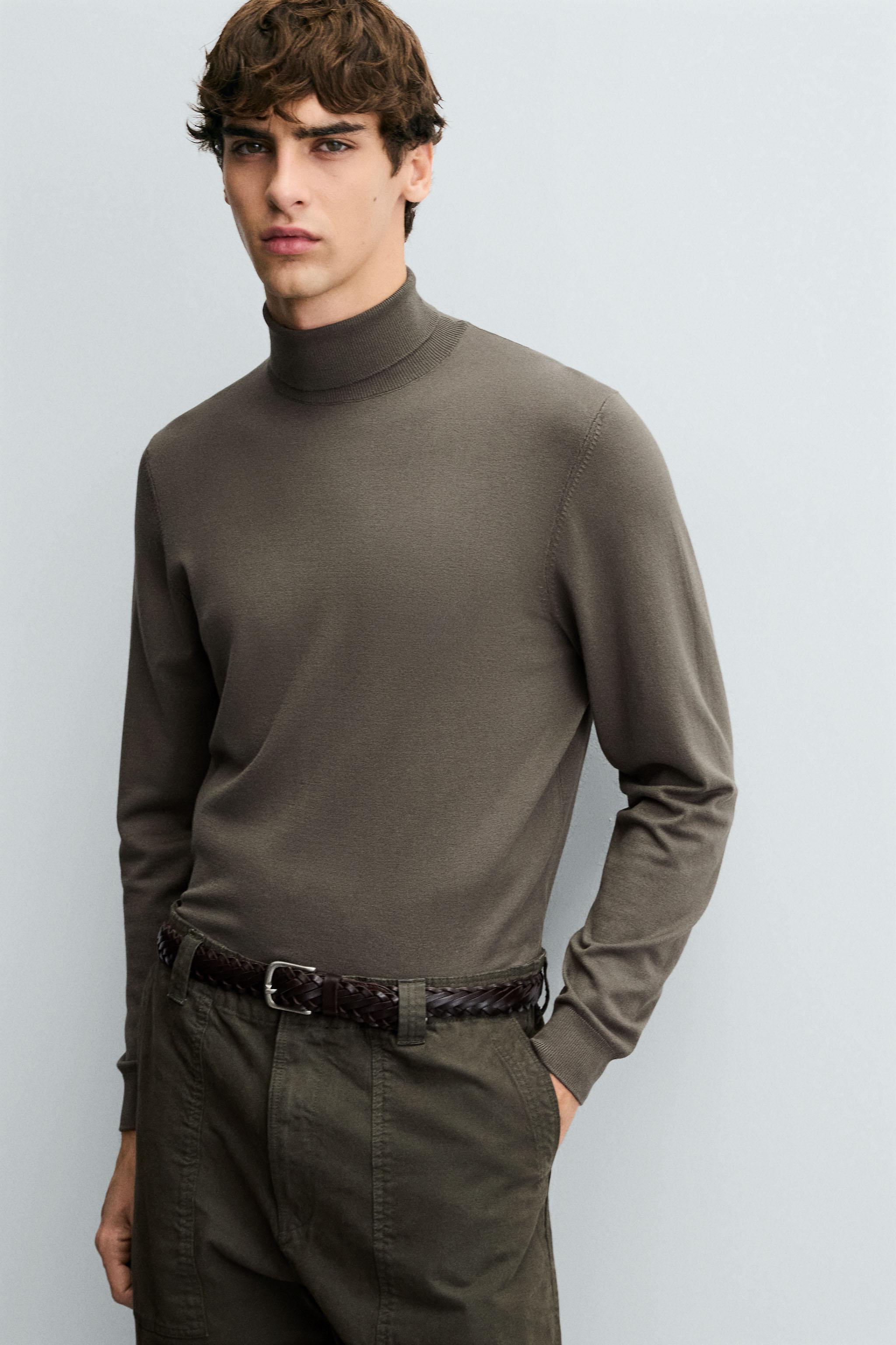 BASIC HIGH NECK SWEATER