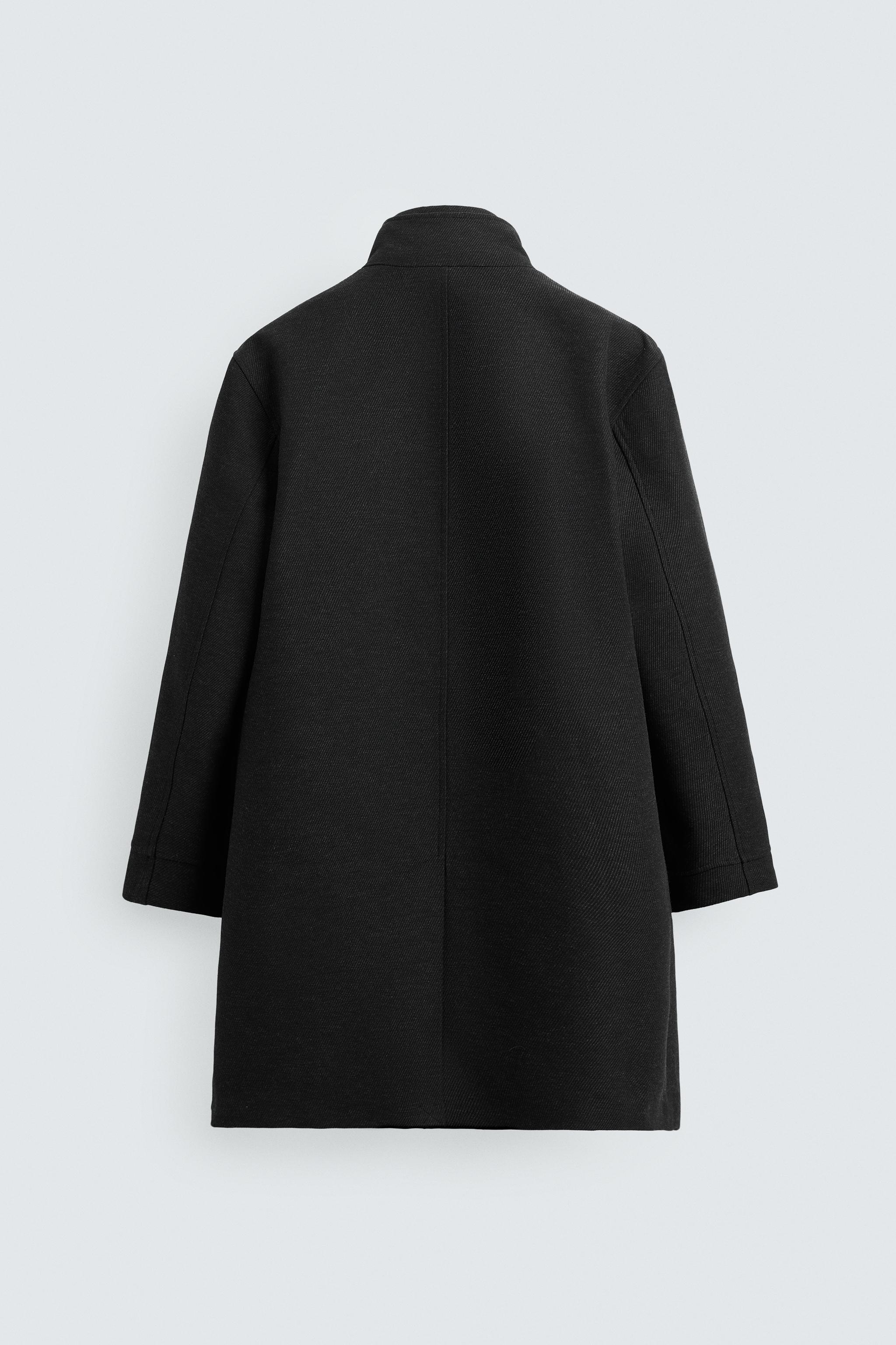 ジャケット・アウター 2022AW DETACHABLE COLLAR COAT COAT WITH DETACHABLE COLLAR - Grey | ZARA Thailand