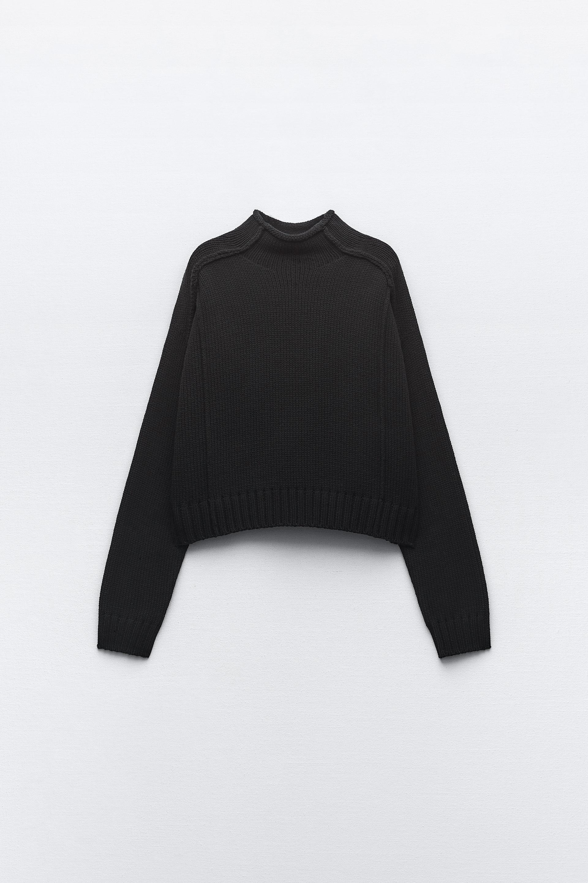 Zara Ribbed Knit Sweater, Fall's Biggest Colour Trends Are So Fun to Wear,  We Can't Be Bothered With Black