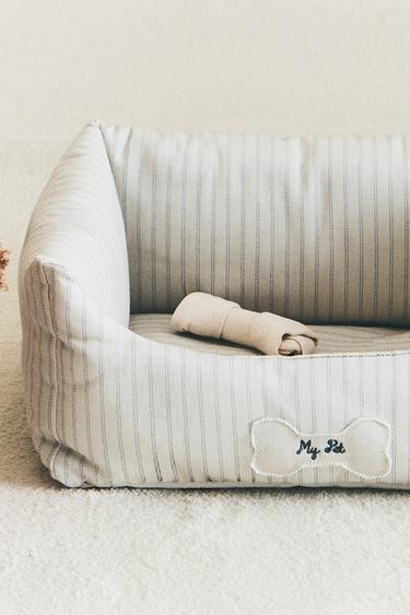 CHILDREN’S PET BED - Ecru / Blue by Zara - Image 5