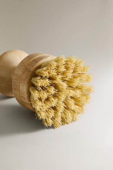 SMALL BRUSH WITH REPLACEABLE BRISTLES - Light beige by Zara - Image 3