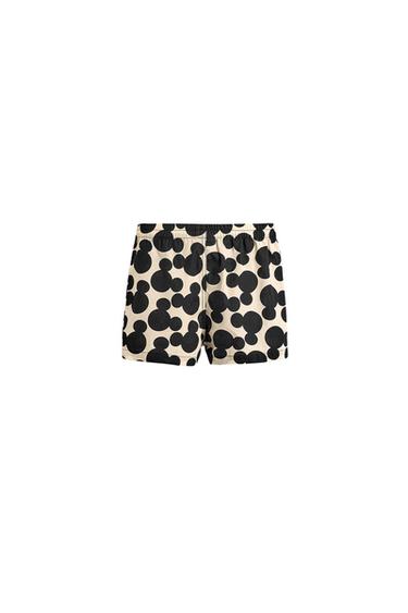 8–14 JAHRE/BOXERSHORTS MIT MICKEY-MAUS-SILHOUETTE – HARRY LAMBERT FOR ZARA X DISNEY - Schwarz / Cremefarben von Zara