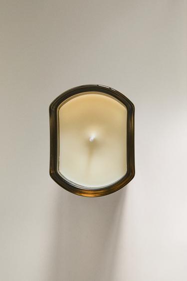 (220 G) FLORAL SILK SCENTED CANDLE - Ecru/Yellow by Zara - Image 2