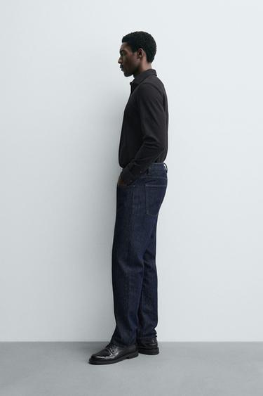 CHEMISE REGULAR FIT - Noir de Zara - Image 3