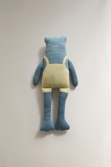 CHILDREN'S FROG SOFT TOY - Light green by Zara - Image 0