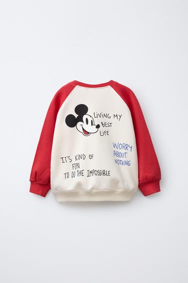 SWEAT MICKEY MOUSE © DISNEY - Rouge / Blanc de Zara - Image 1
