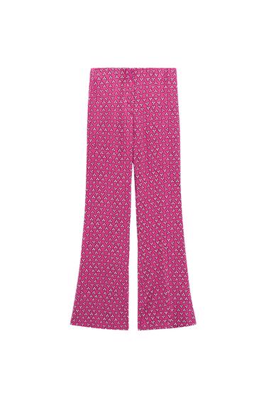 PANTALÓN ESTAMPADO FLARE
