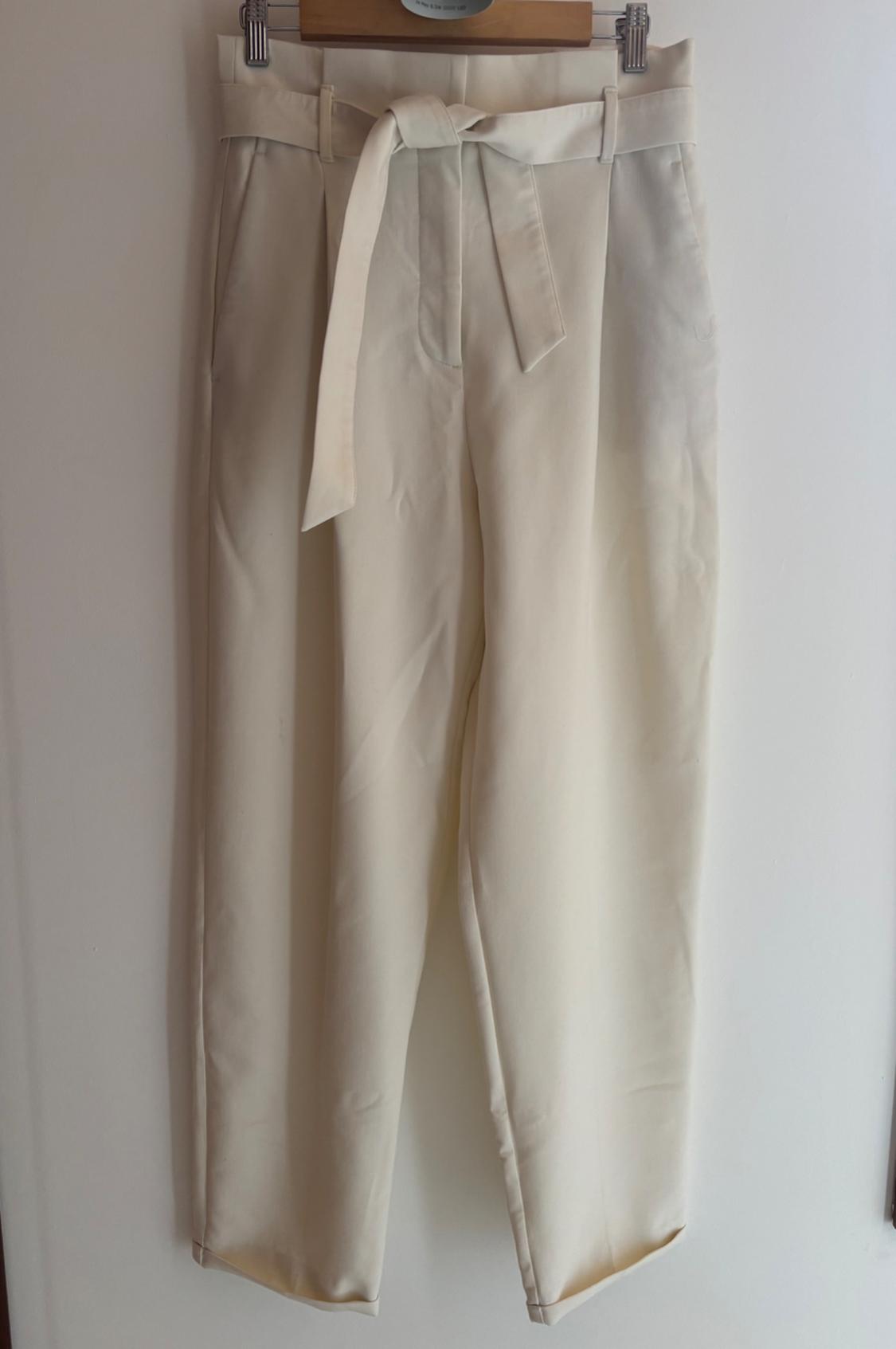 PAPERBAG TROUSERS WITH BELT