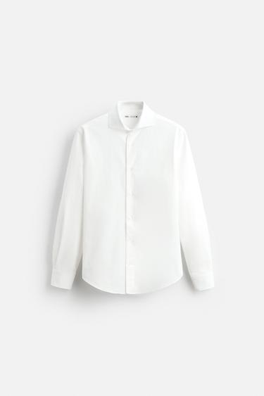 Zara SLIM FIT SHIRT - White