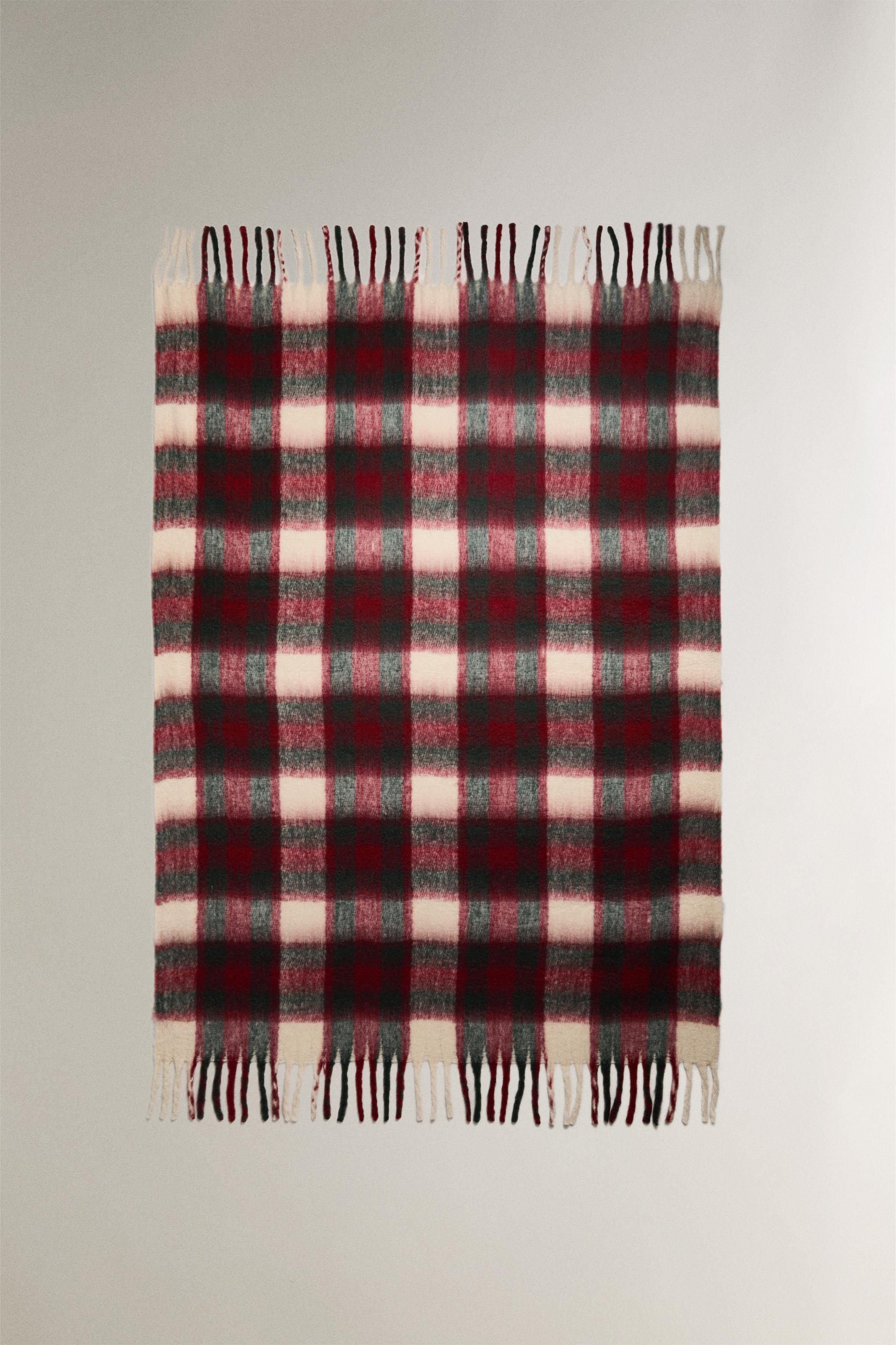 ZARA チェック柄ブランケット 140×190cm ZARA チェック柄ブランケット 140×190cm ZARA チェック柄ブランケット