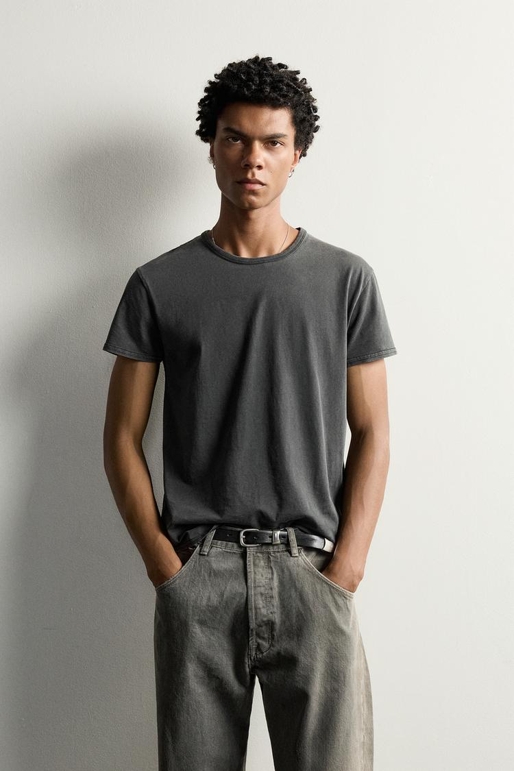 WASHED SLIM FIT T-SHIRT