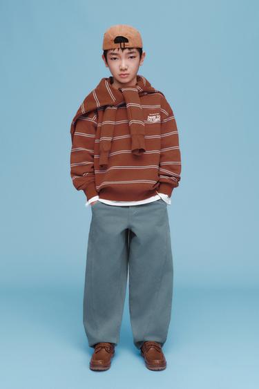 balloon SEAM TROUSERS - Blue by Zara