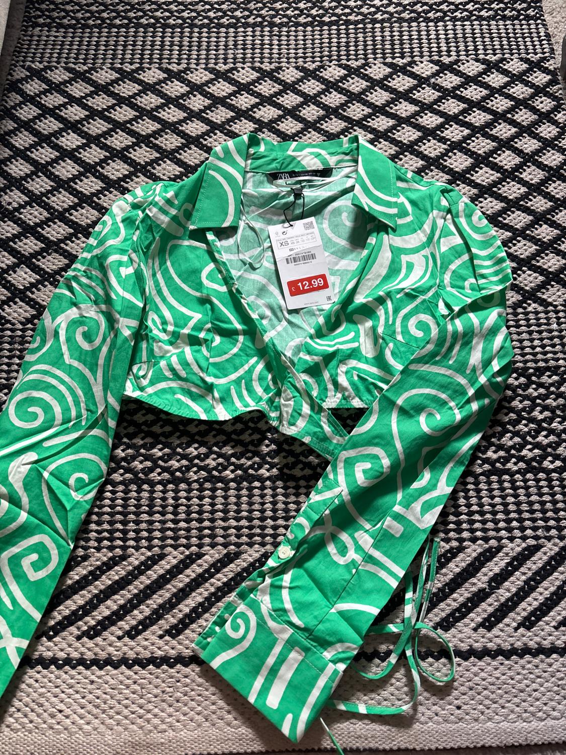 PRINTED POPLIN SHIRT