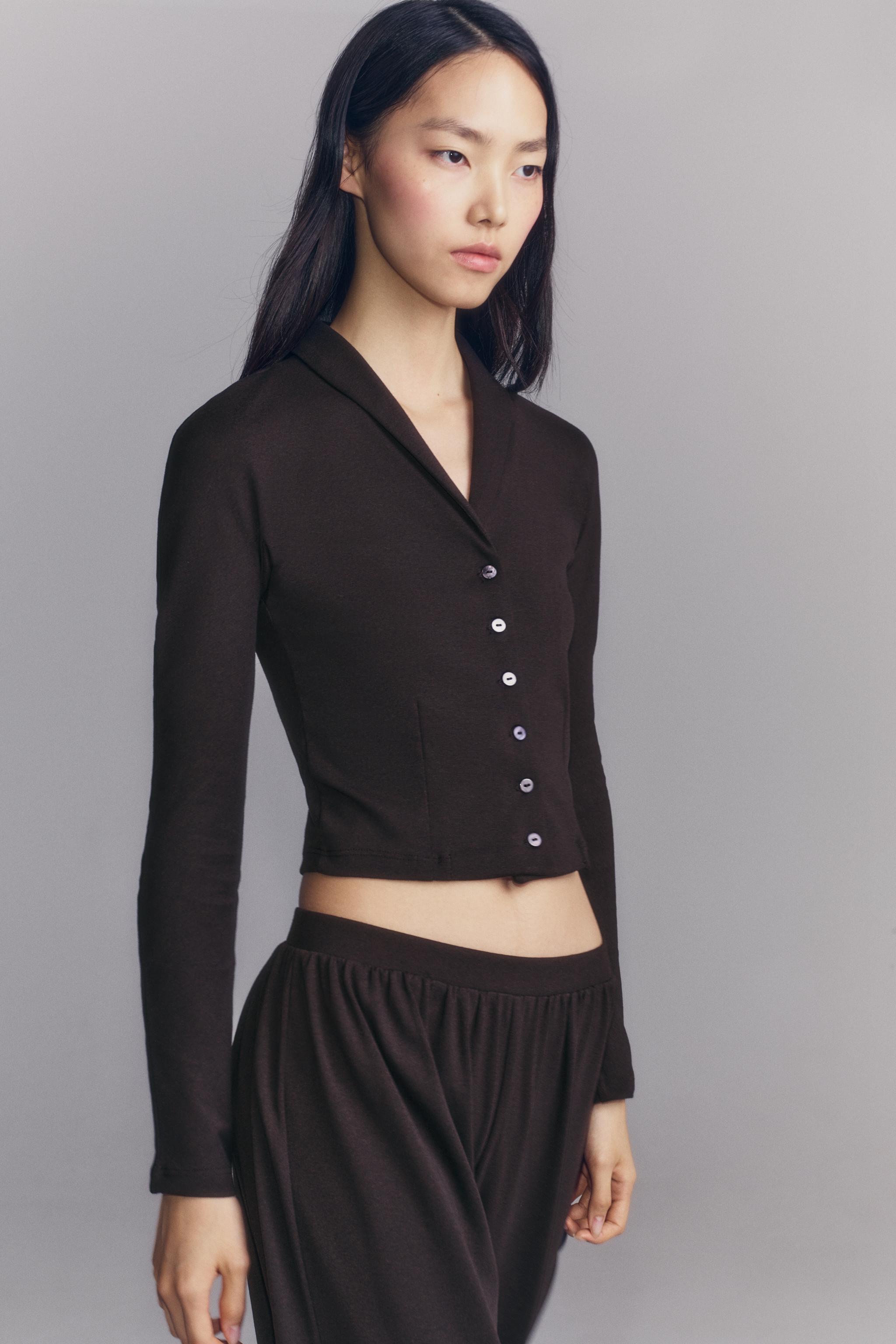 Zara Şalvar Pantolon görsel 6