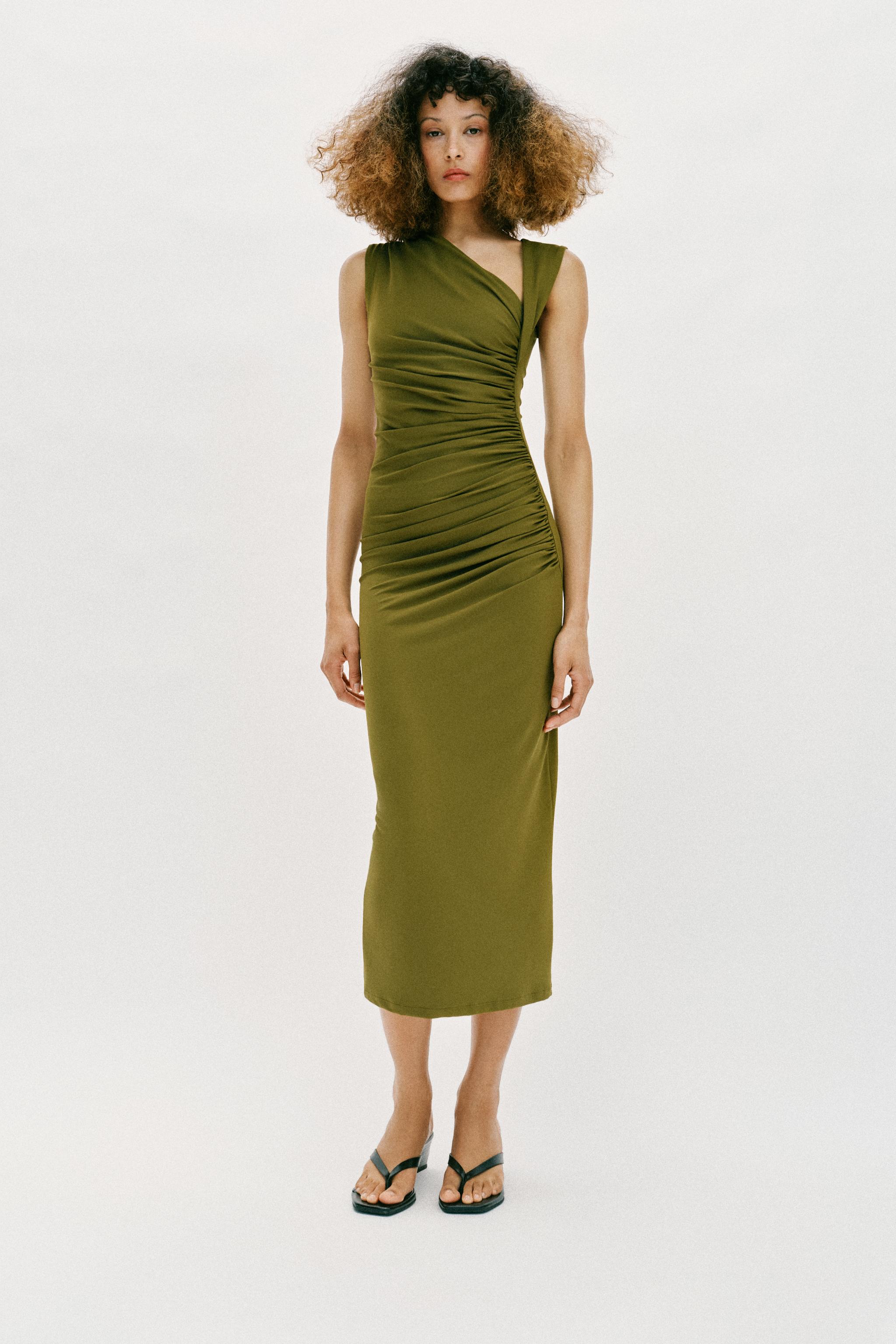 Women's Green Dresses | ZARA Macedonia Women's Green Dresses | ZARA Macedonia