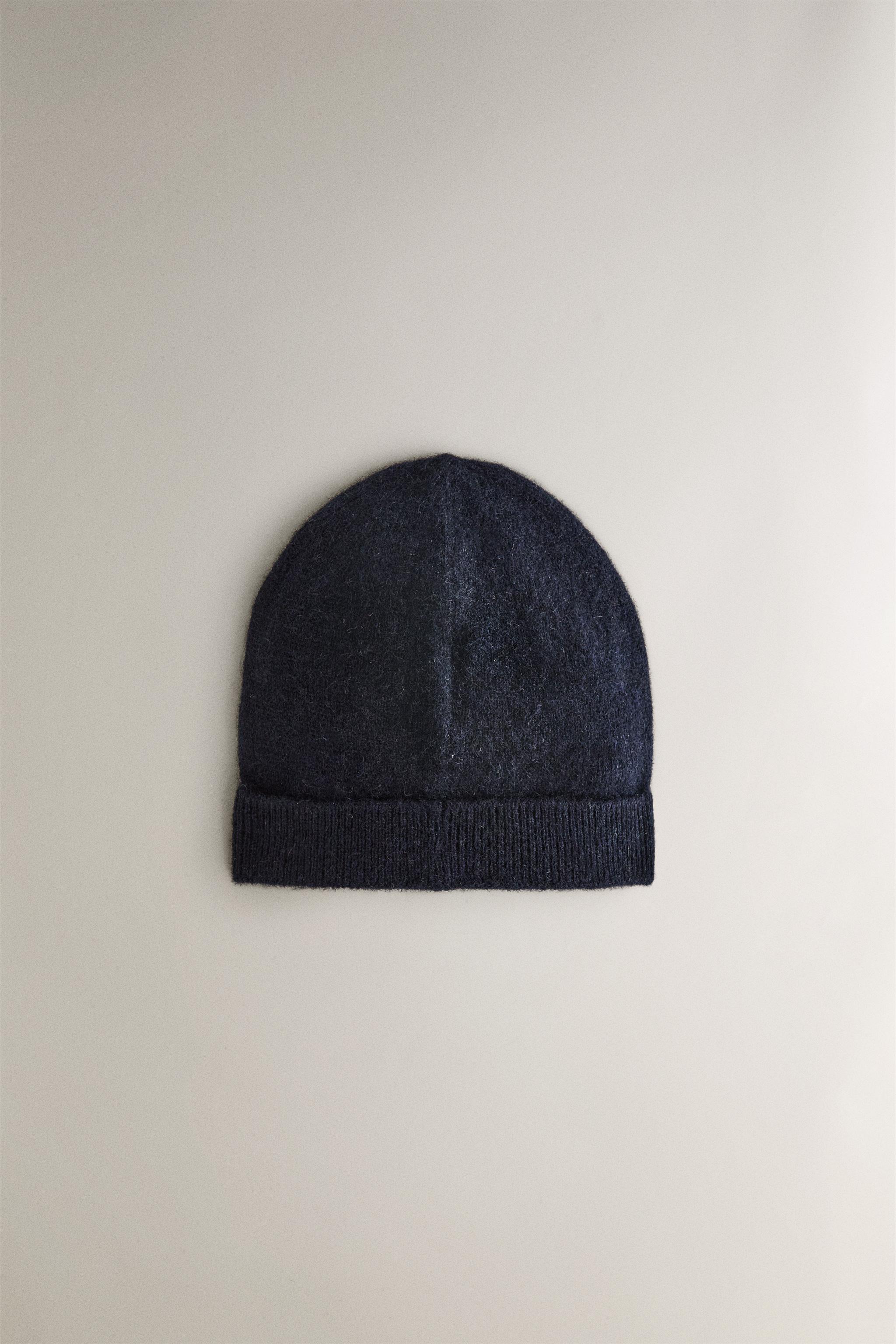 Zara Cream %100 Cashmere Hat Cashmere Hat - Ivory | Marie-Chantal main image 4