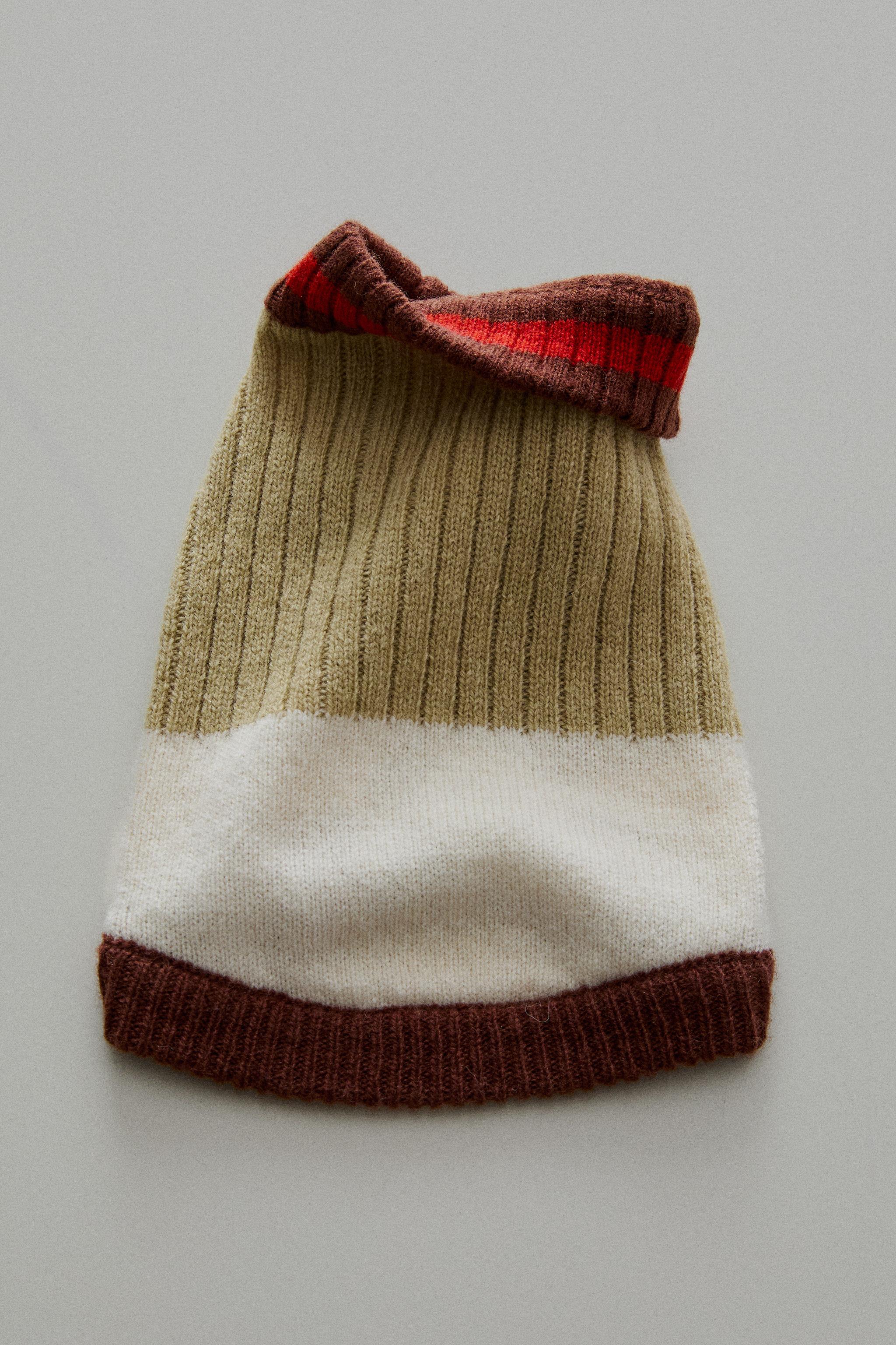 Женские свитеры Zara RIBBED PET SWEATER — фото 5