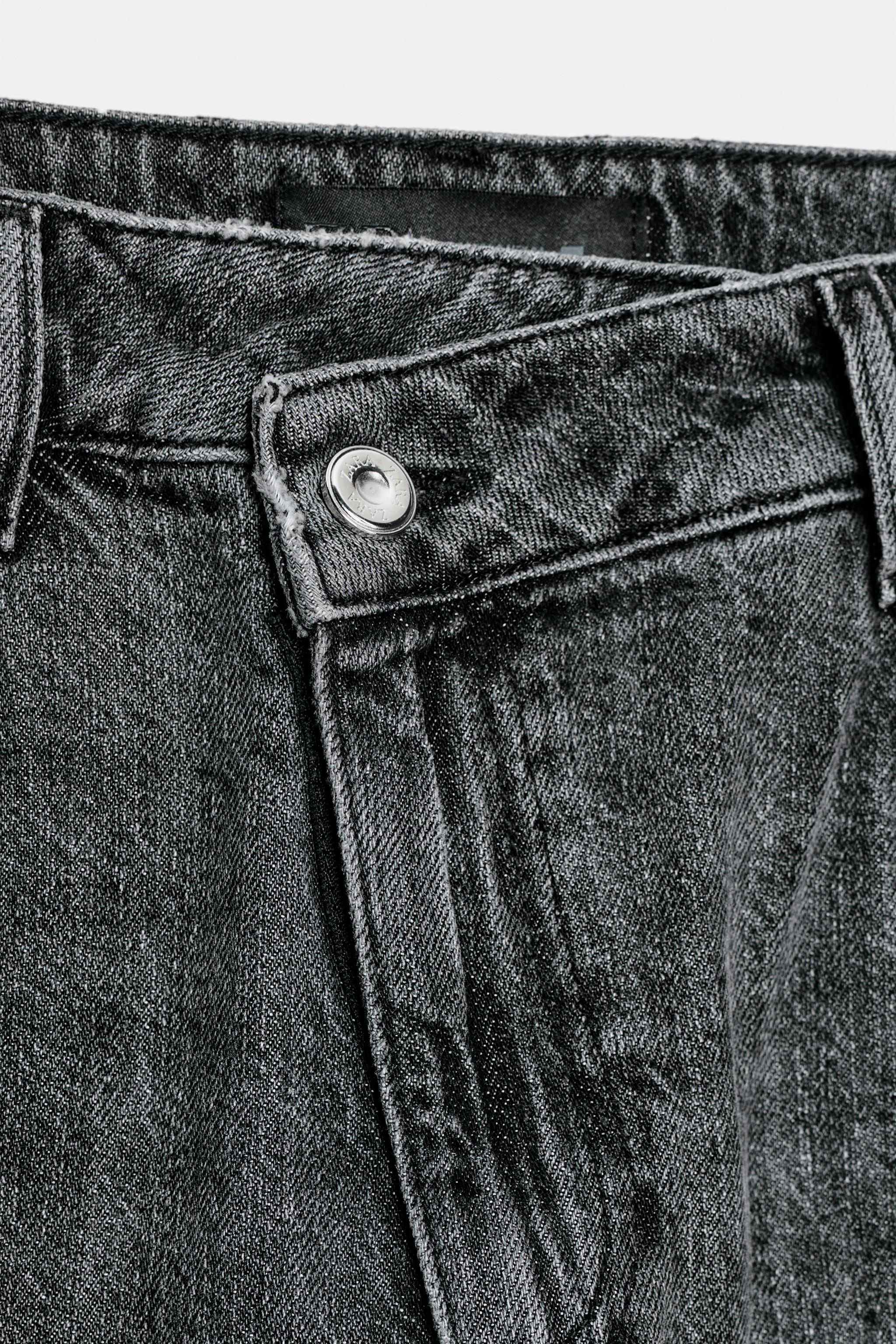 Z.09 STRAIGHT HIGH WAIST CROSSED JEANS