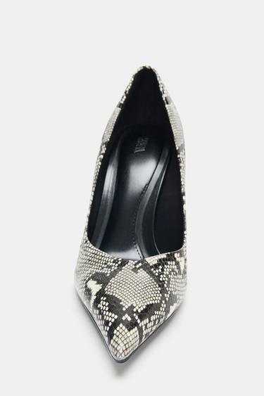 ANIMAL PRINT HIGH-HEEL SHOES - Snakeskin by Zara - Image 4
