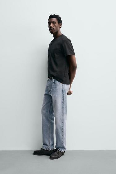 JEAN COUPE DROITE - Bleu de Zara - Image 3