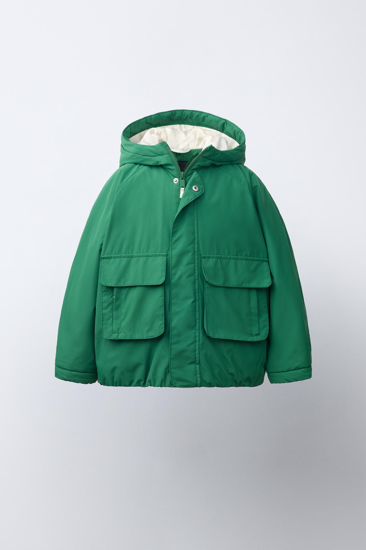 ПАРКА С КОНТРАСТНЫМИ ДЕТАЛЯМИ WATER REPELLENT