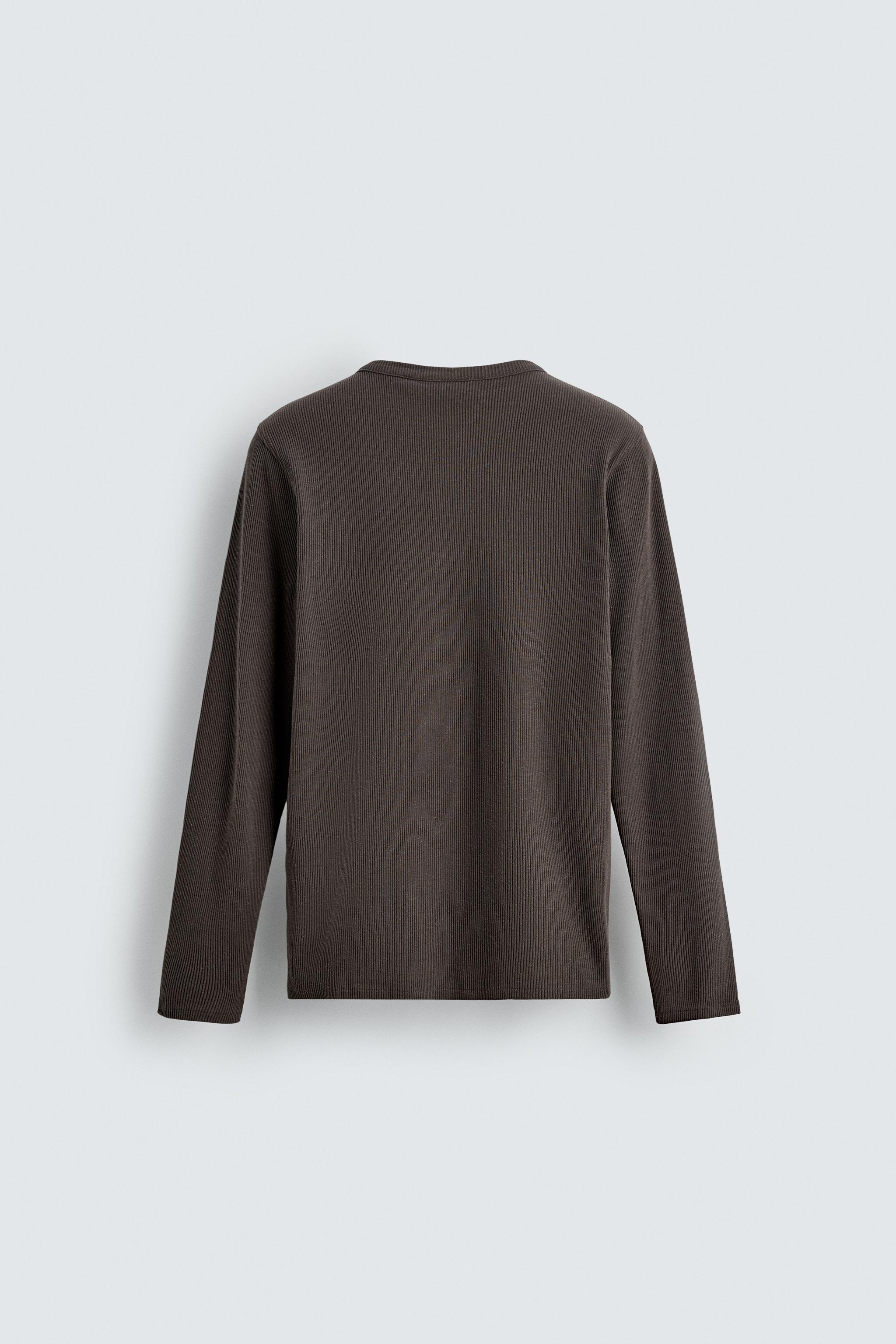 COTTON-HEMP BAKER COLLAR T-SHIRT