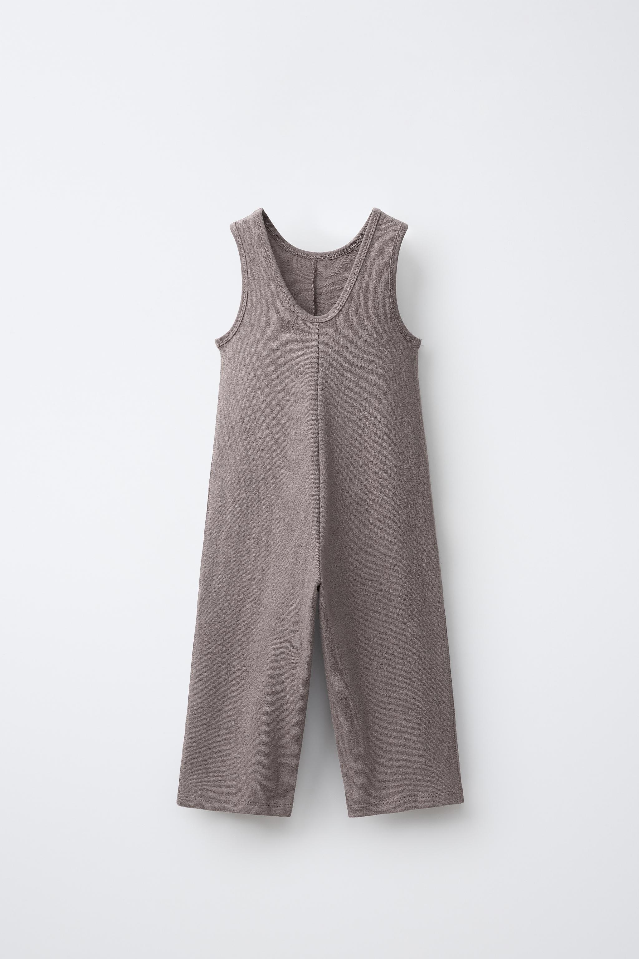 Детские комбинезоны Zara PLAIN JUMPSUIT — фото 3