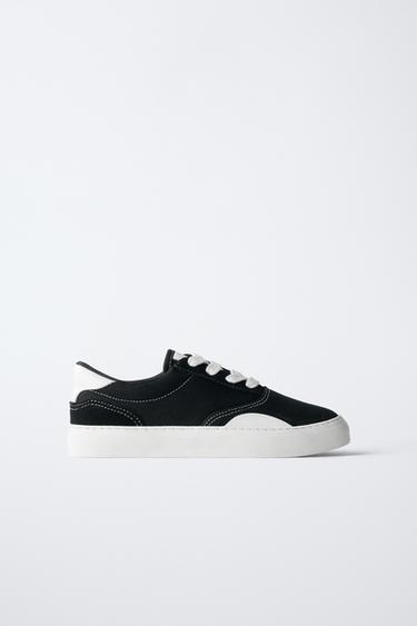 Zara SKATER SNEAKERS - Black