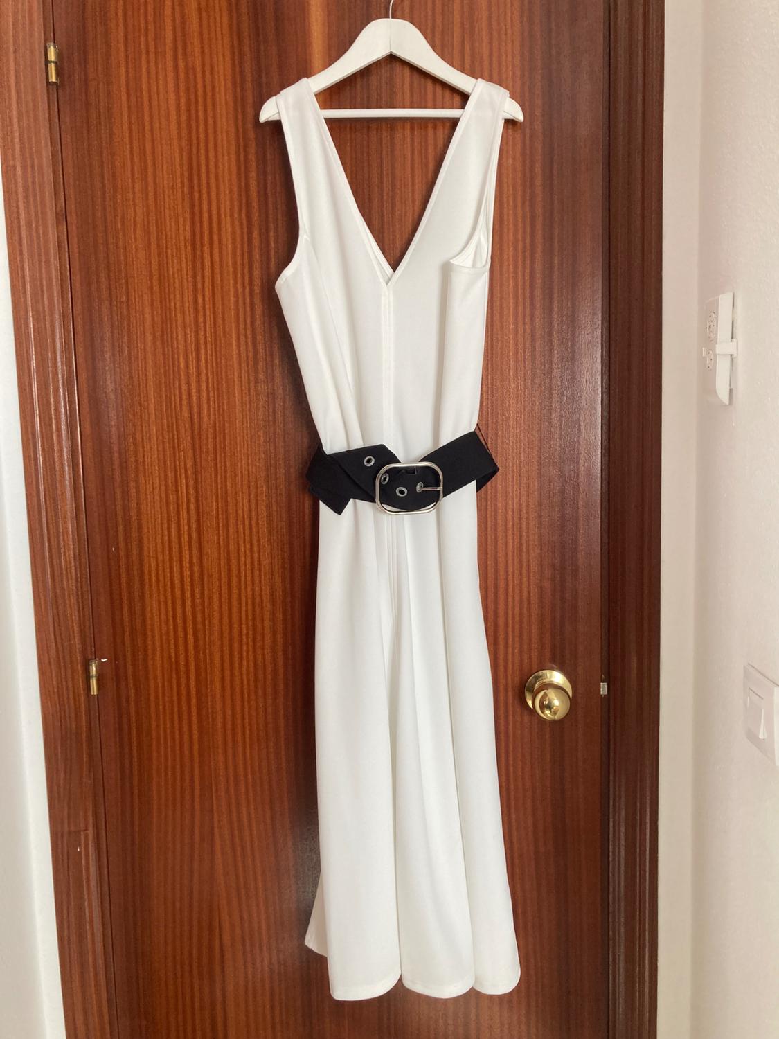 VESTIDO BLANCO CINTURÓN - Image 2