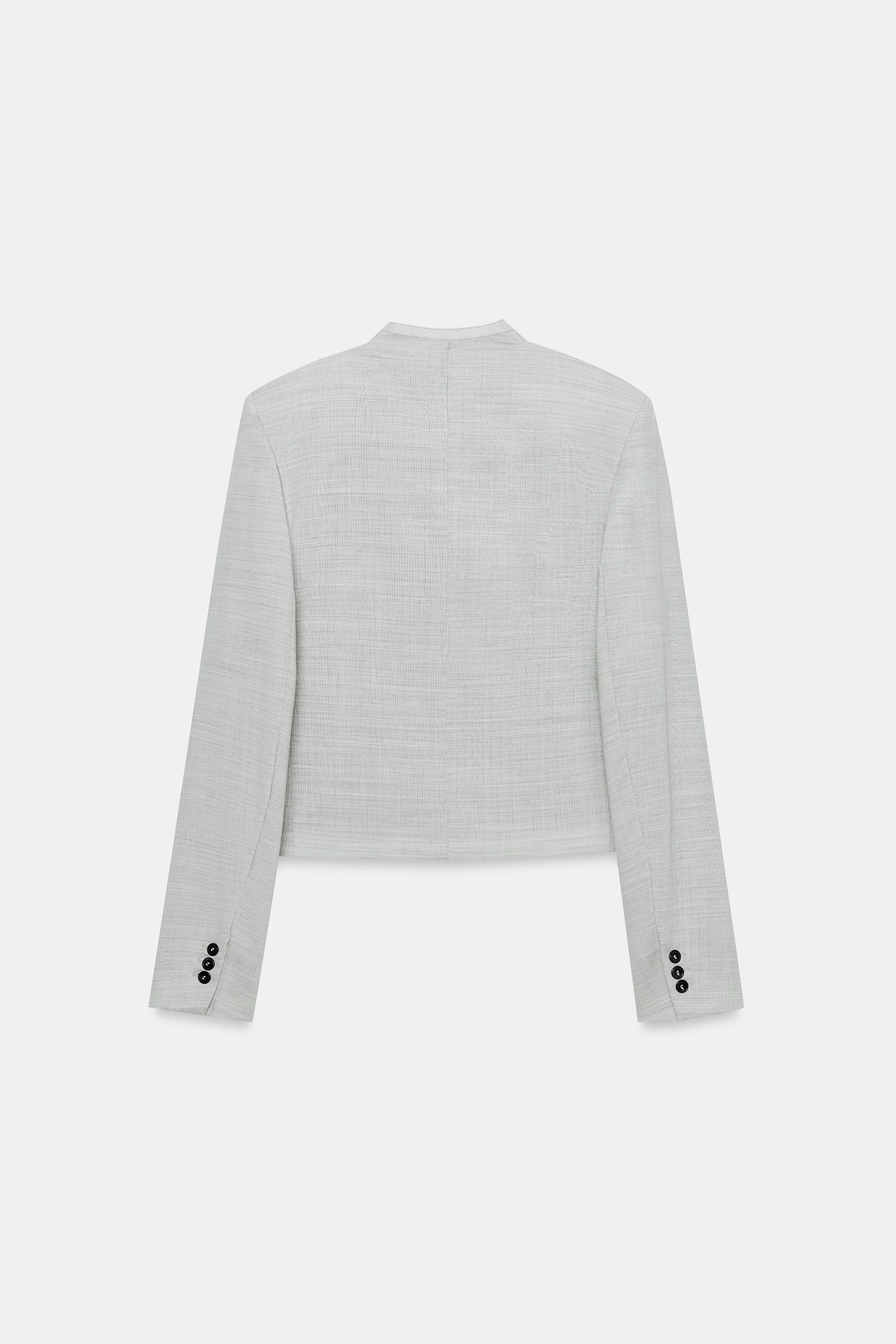 ZW COLLECTION LIMITED EDITION CROP BLAZER - Görsel 2
