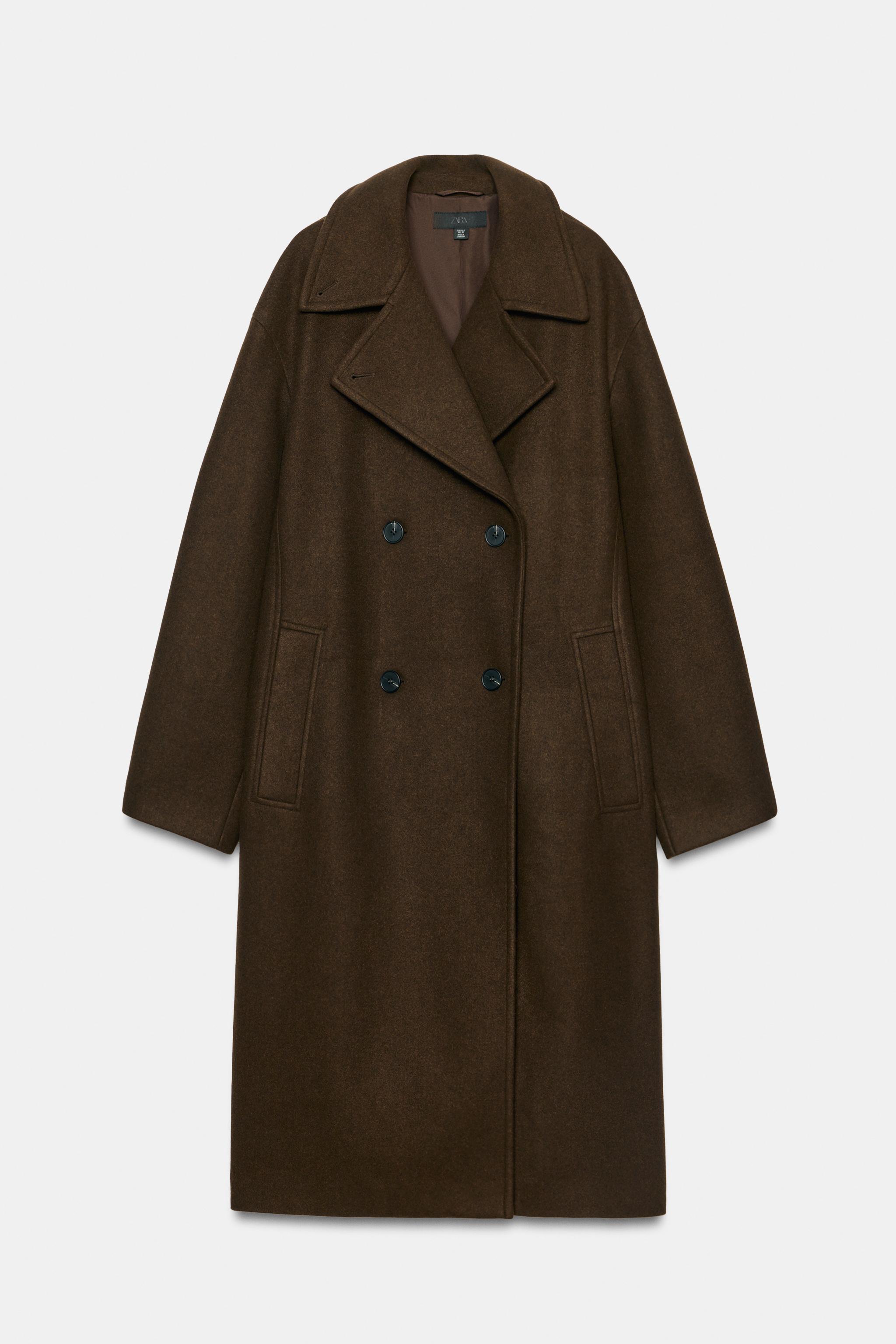 SOFT oversize COAT - Brown | ZARA Spain