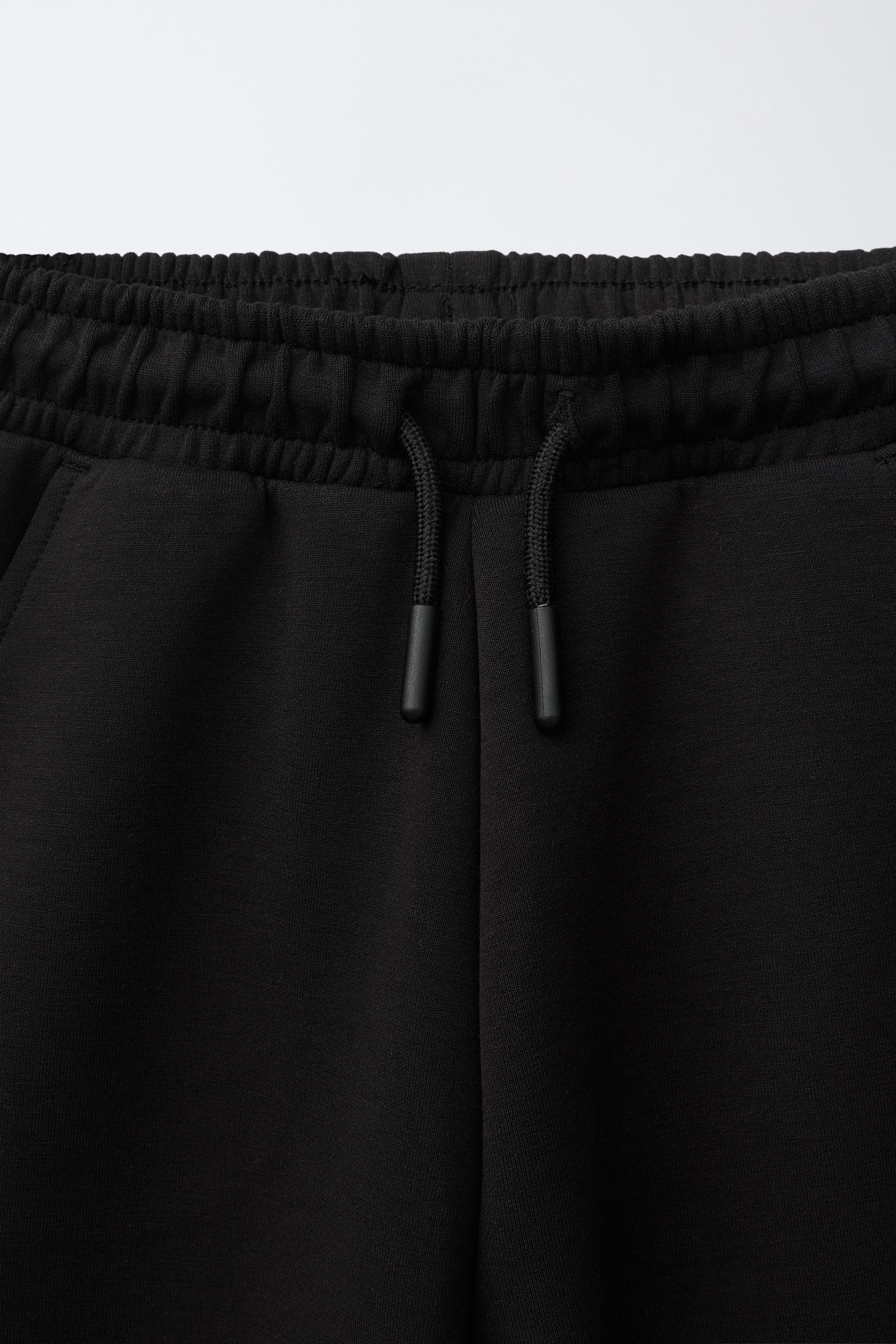 Детские шорты Zara INTERLOCK LABEL SHORTS — фото 3
