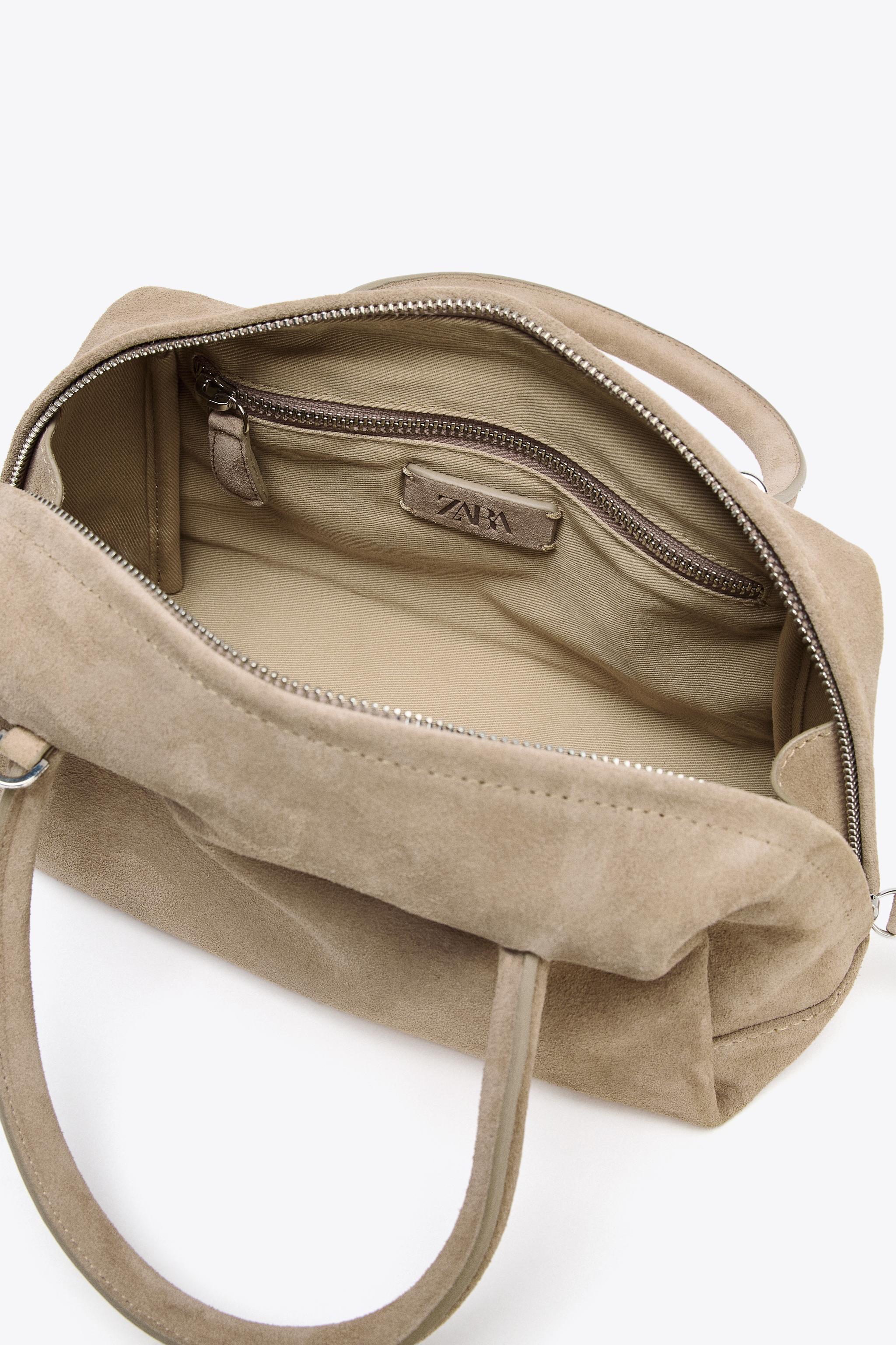 スペイン発送 ZARA スエードボウリング 選べるカラー カジュアル org.jpg