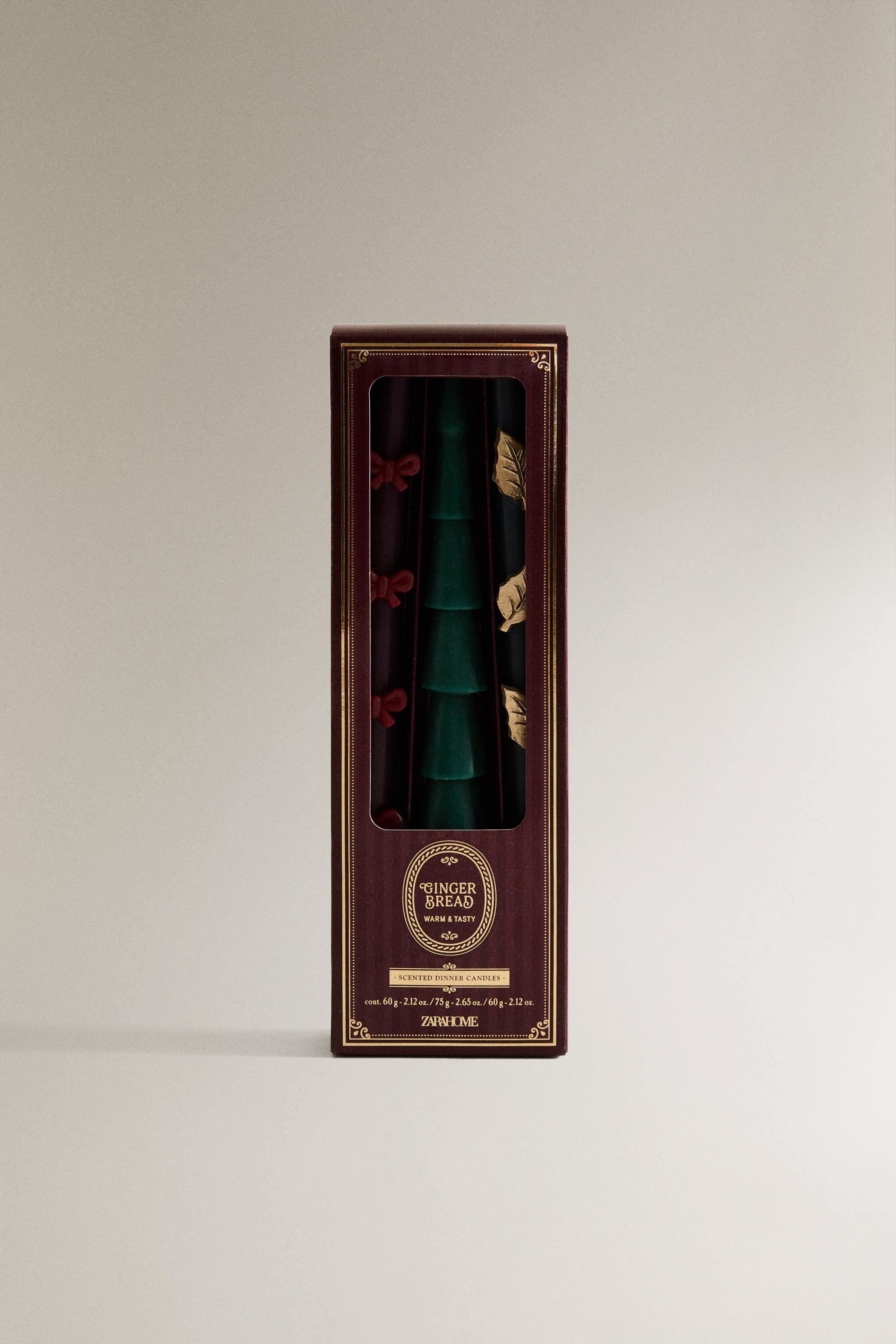 SET OF GINGERBREAD SCENTED CANDLES (SET OF 3)