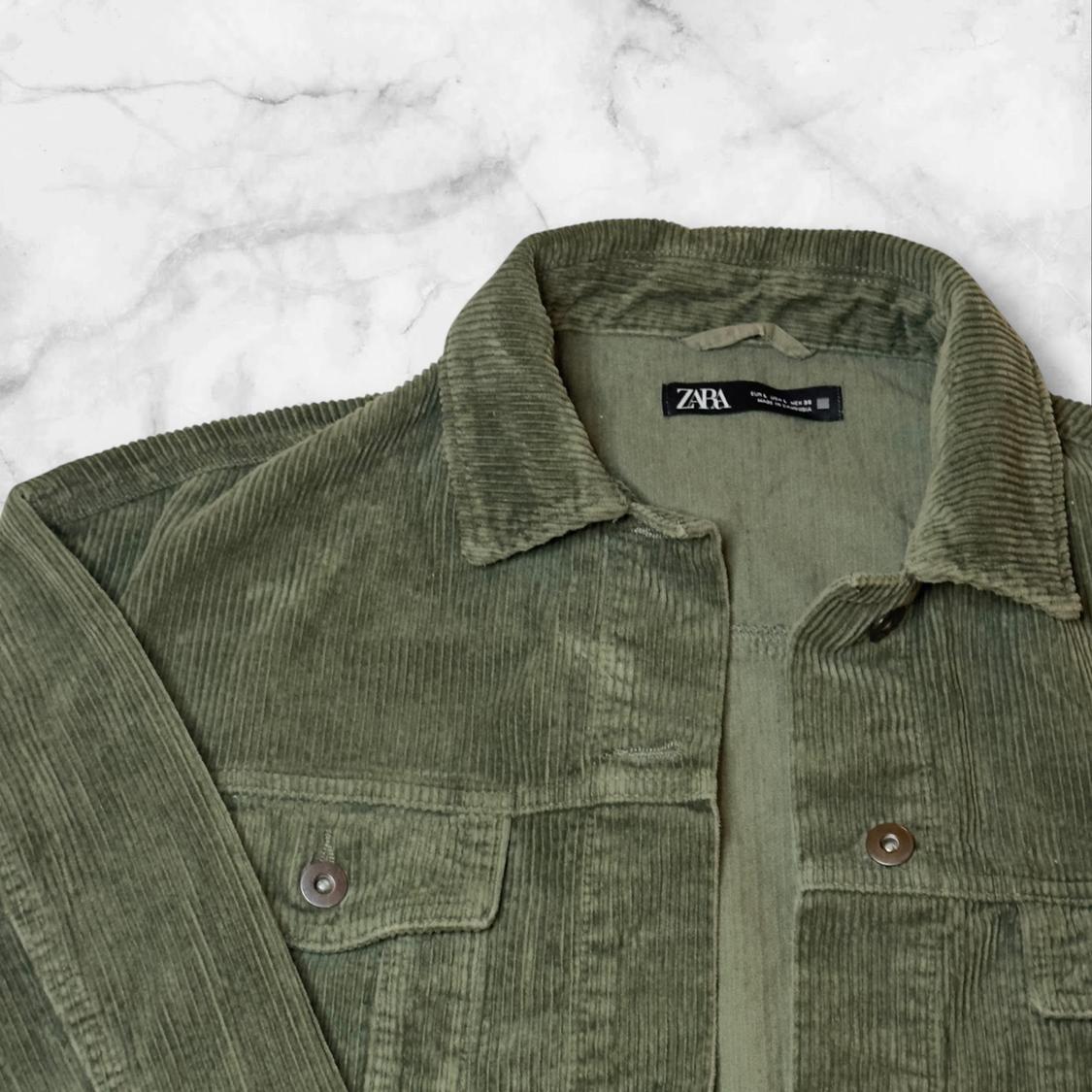 OVERSIZED CORDUROY OVERSHIRT WITH POCKETS - Image 5