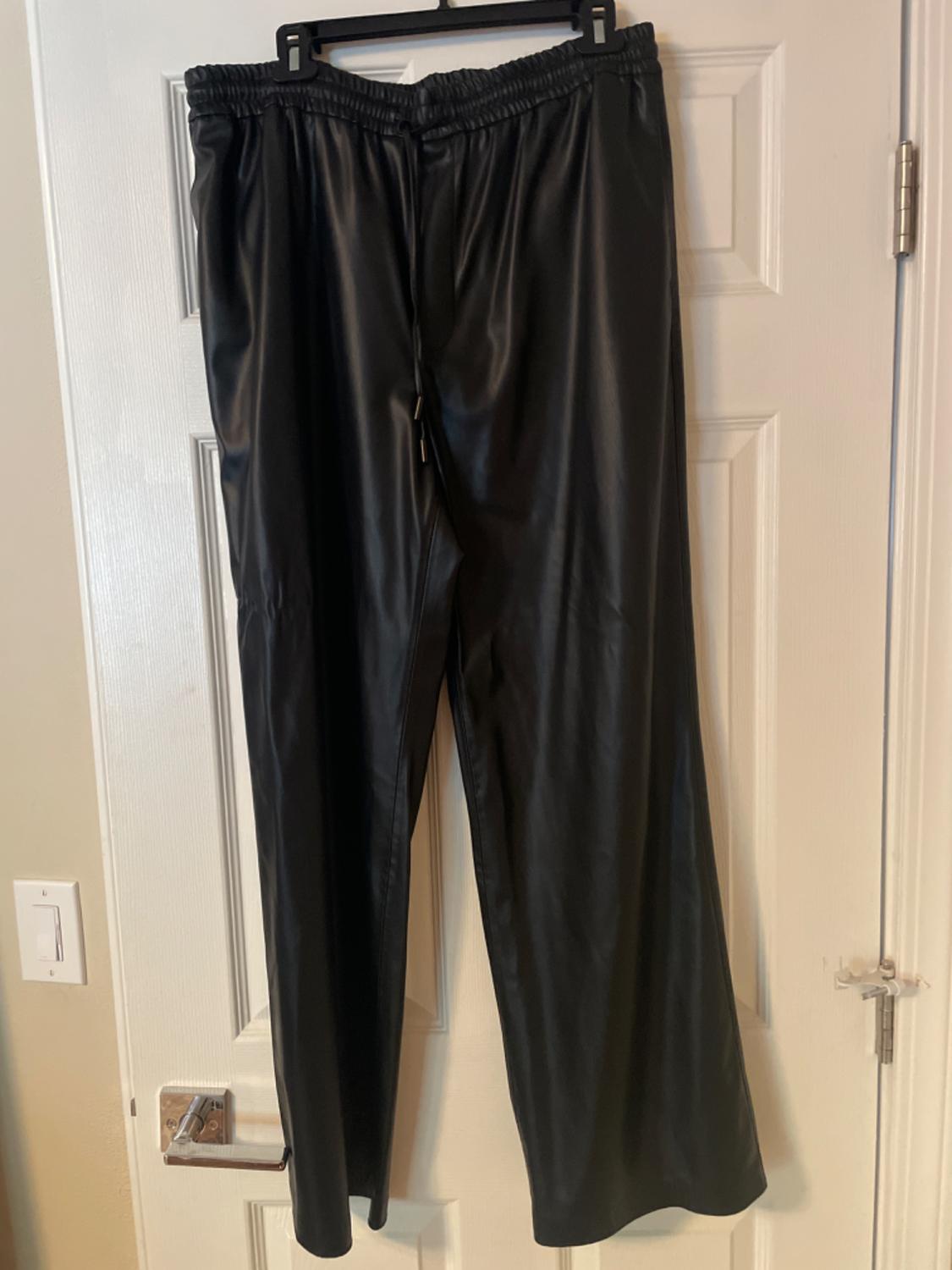 FAUX LEATHER PANTS - Image 4