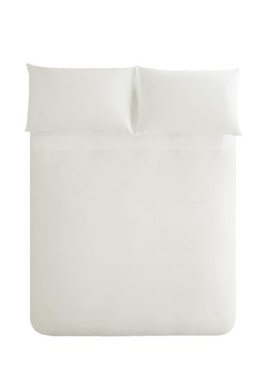FUNDA DUVET ALGODÓN PERCAL (500 HILOS) - Blanco de Zara