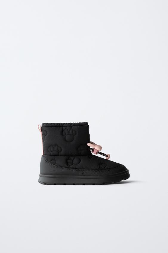 BOTA WATER REPELLENT MINNIE MOUSE © DISNEY - Negro de Zara - Imagen 0