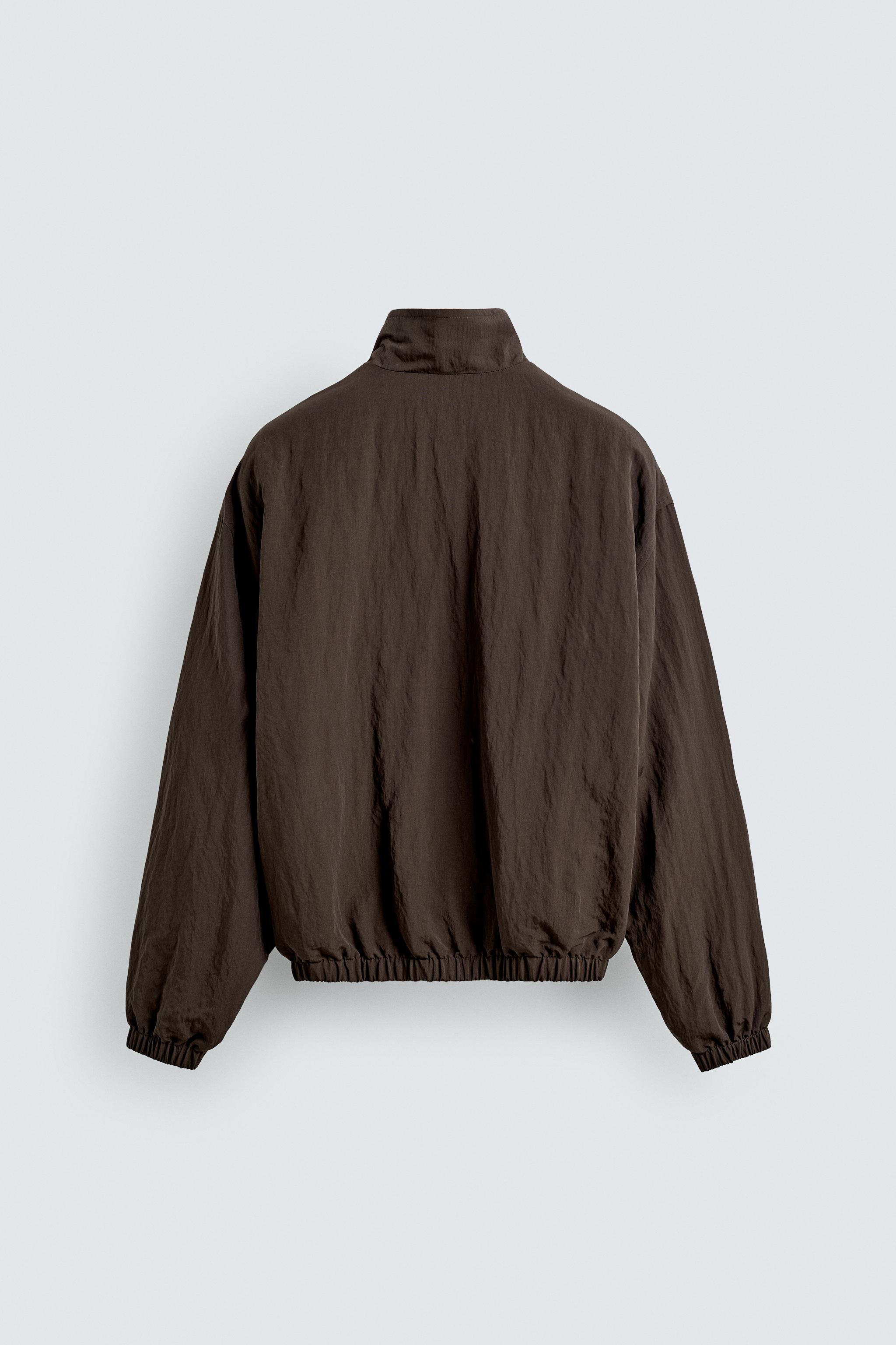 BLOUSON BOMBER FLUIDE RÉVERSIBLE