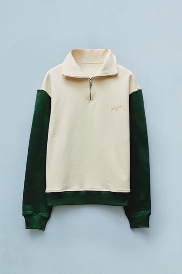 SWEAT GOLF CLUB - Écru / Vert de Zara - Image 4