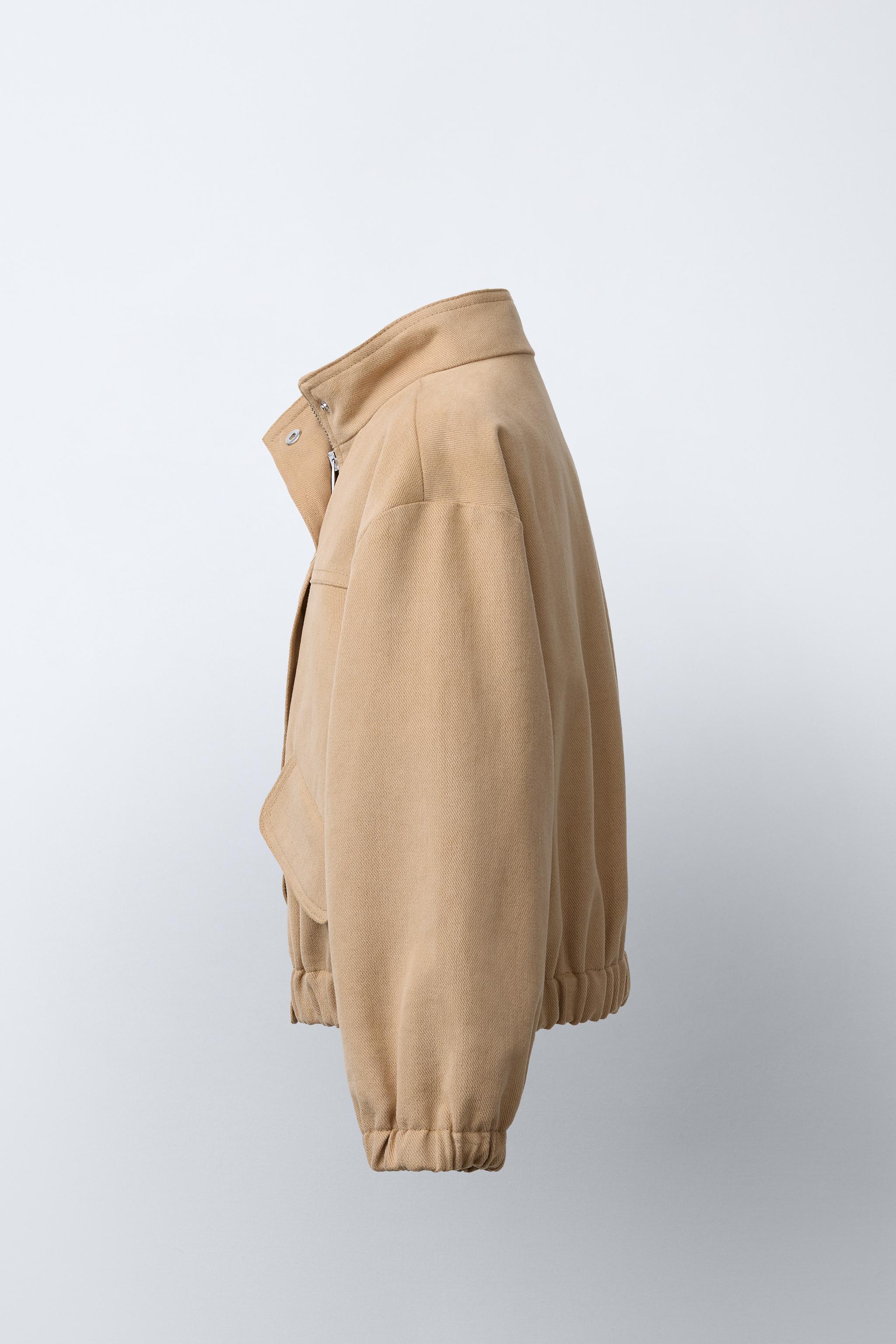 TWILL JACKET - taupe brown | ZARA United States
