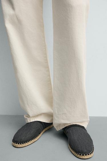 ESPADRILLE EN TISSU - Bleu de Zara - Image 2