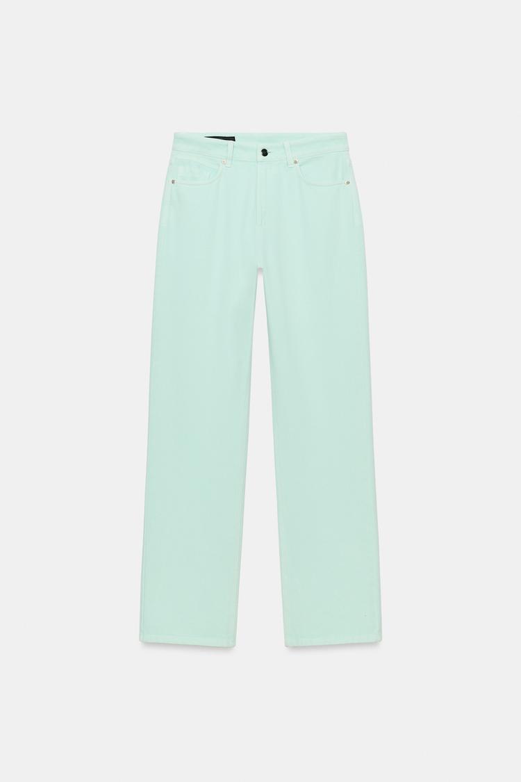 Jeans Z1975 de tiro alto, corte regular y largo 2