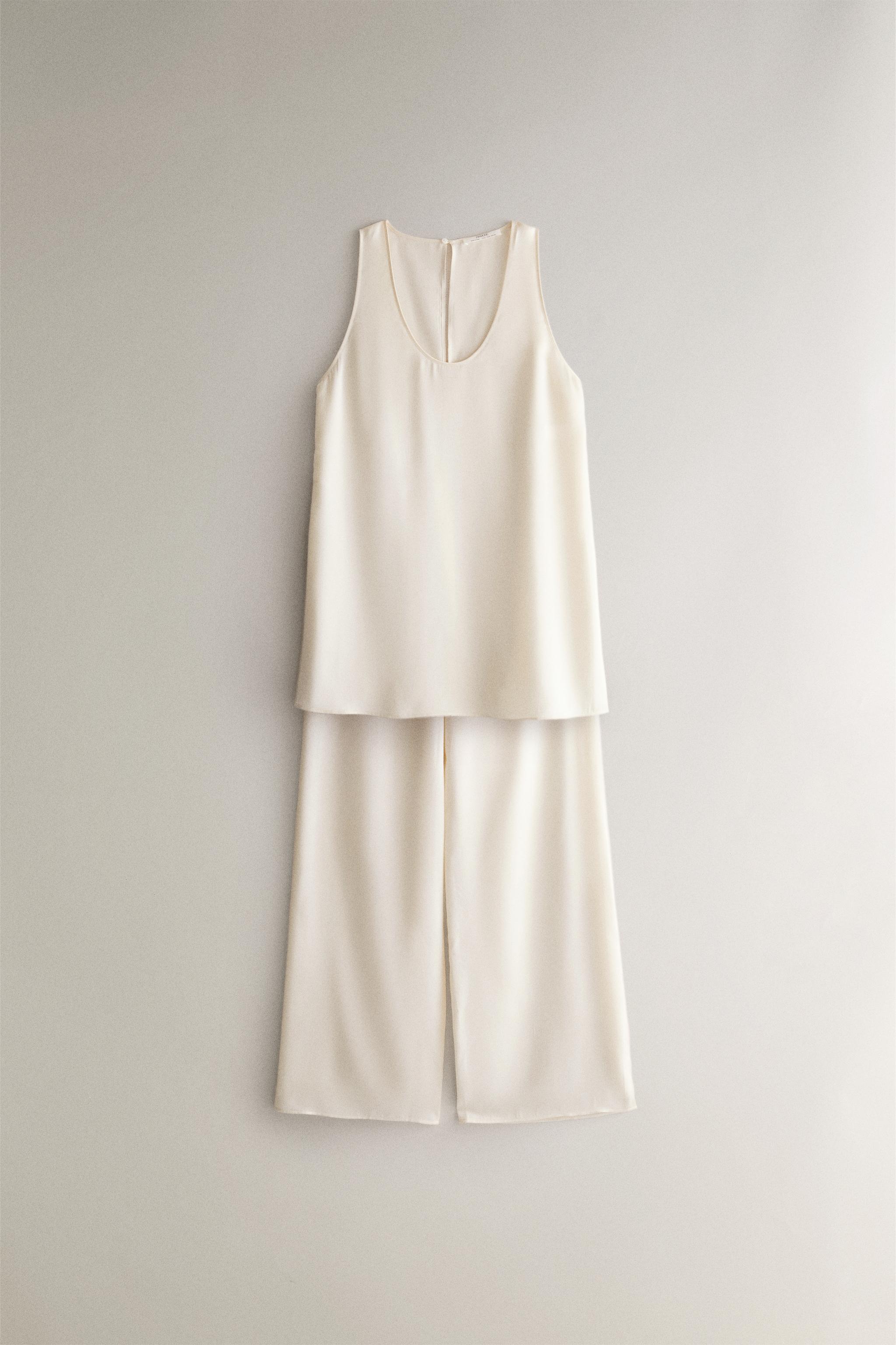 PANTALON LARGE SOIE DE MÛRIER