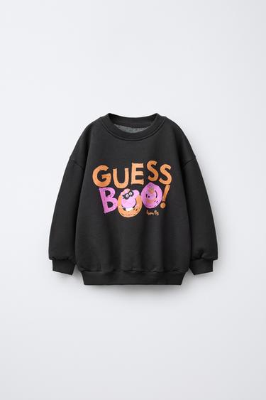 SUDADERA ESTAMPADA DISFRAZ PEPPA PIG™ - Negro de Zara - Imagen 0