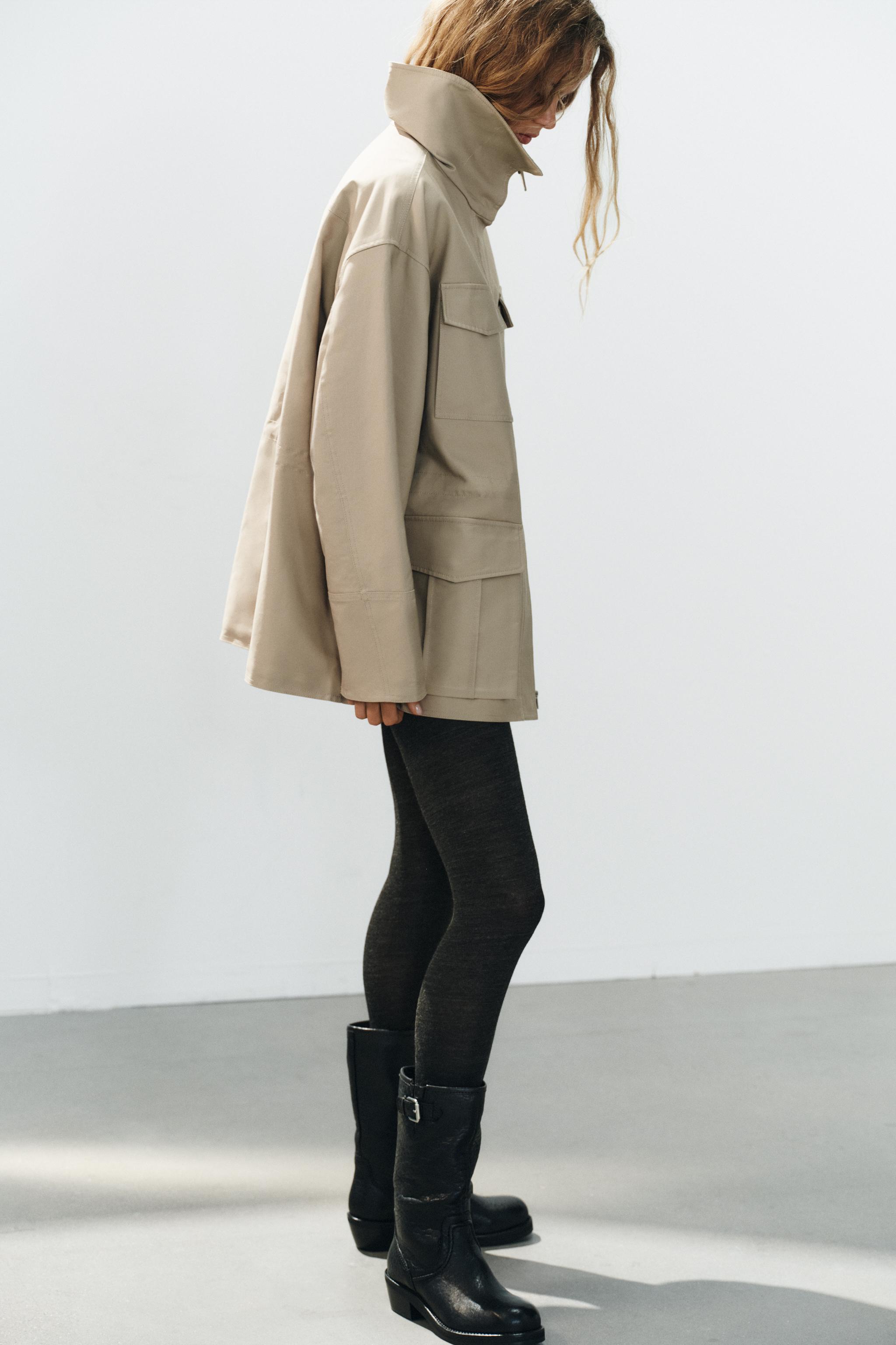 HIGH-NECK POCKET JACKET