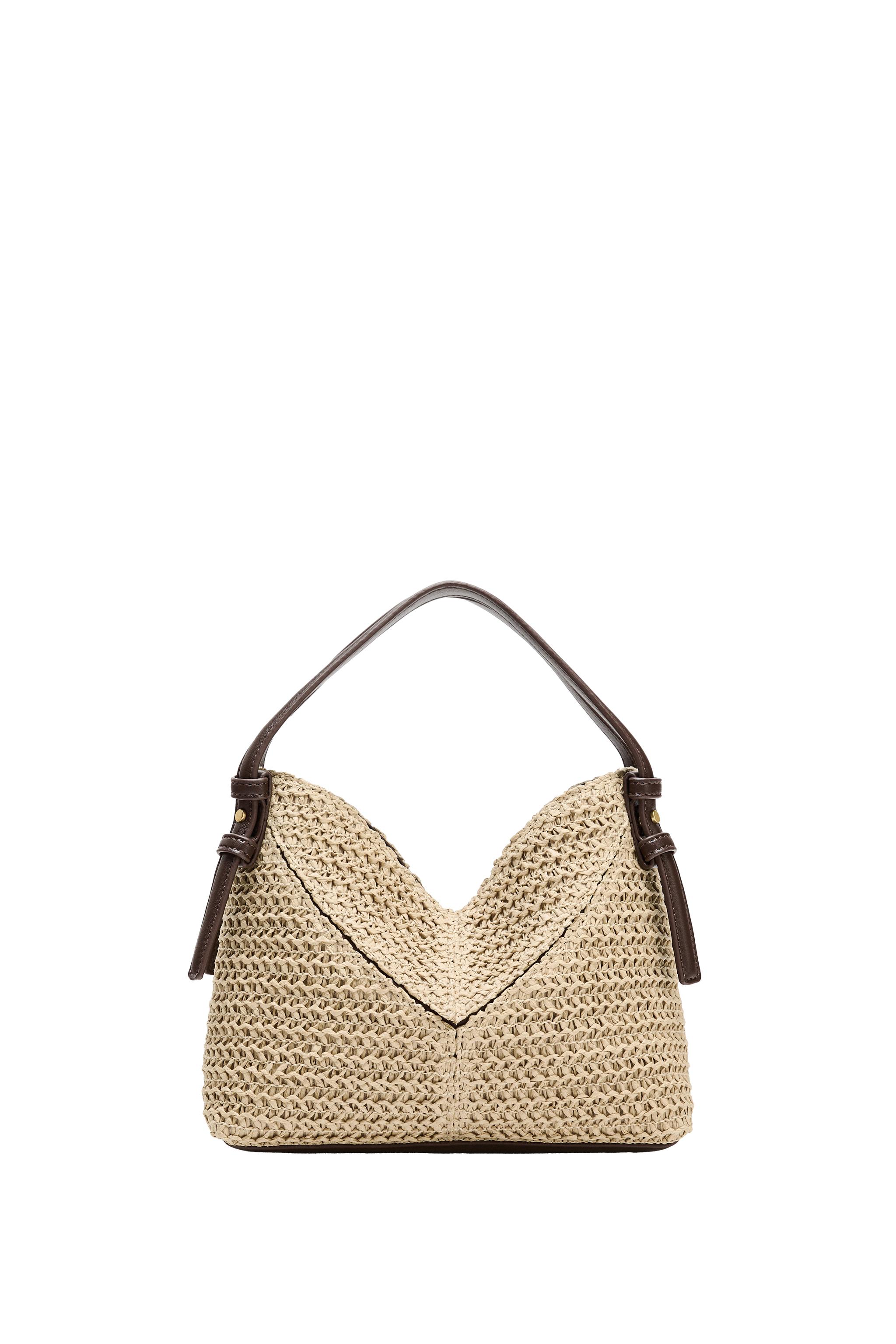 トコハナ BRAIDED MINI TOTE BAG - Light beige | ZARA South Africa