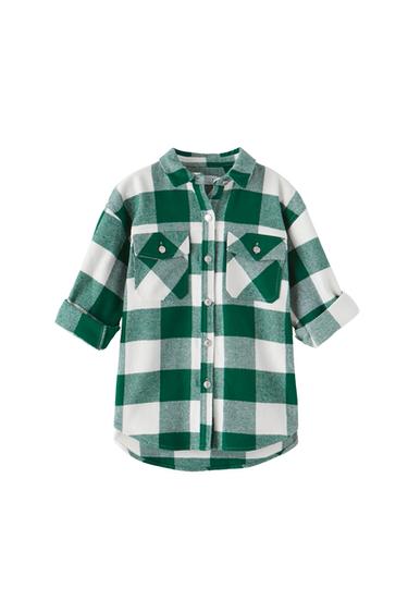 PLAID OVERSHIRT