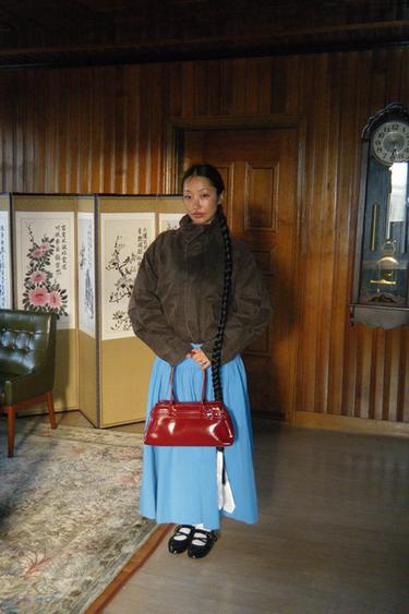 WASHED-EFFECT CHECKED WAXED JACKET - Dark tan by Zara